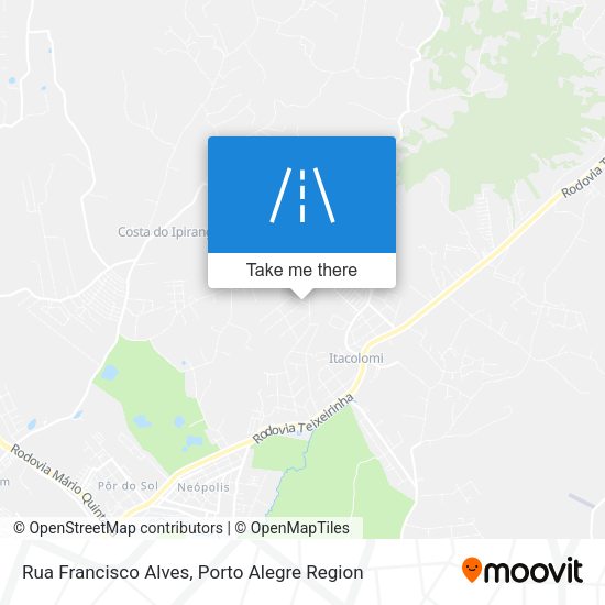 Rua Francisco Alves map