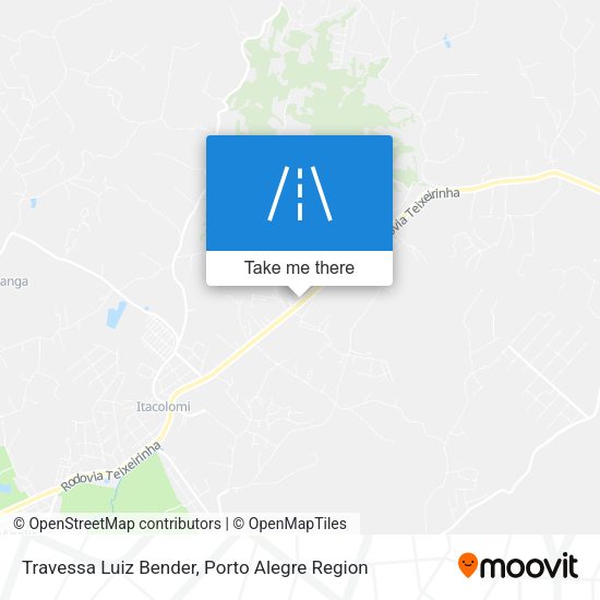 Travessa Luiz Bender map