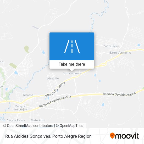 Rua Alcides Gonçalves map