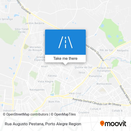 Rua Augusto Pestana map