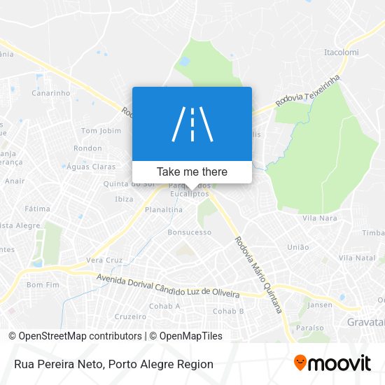 Rua Pereira Neto map