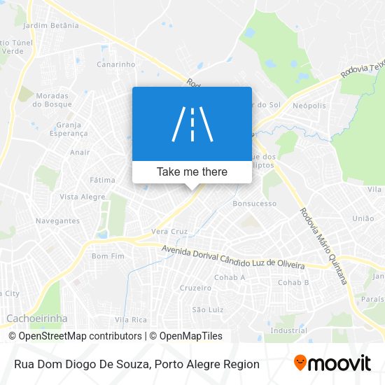 Rua Dom Diogo De Souza map