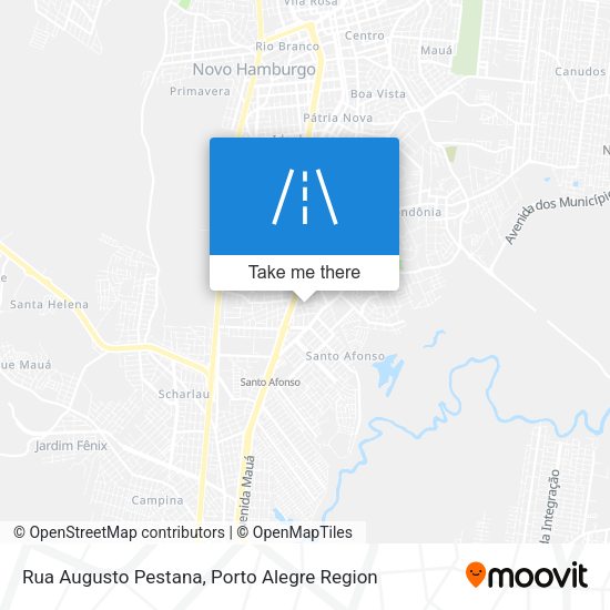 Rua Augusto Pestana map