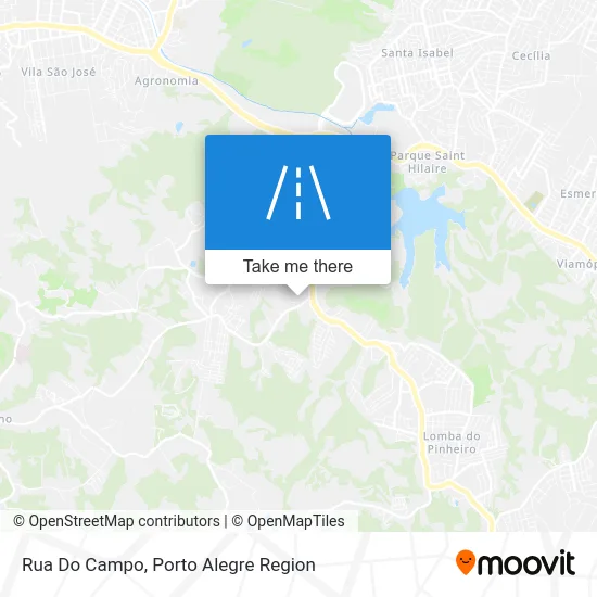 Rua Do Campo map