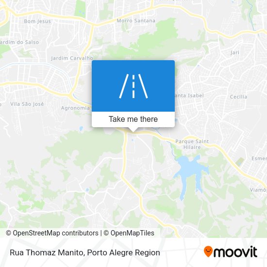 Rua Thomaz Manito map