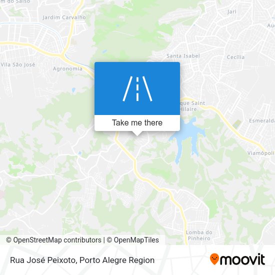Rua José Peixoto map