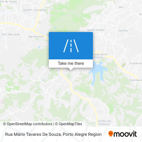 Rua Mário Tavares De Souza map