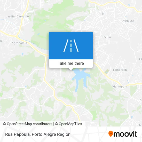 Rua Papoula map