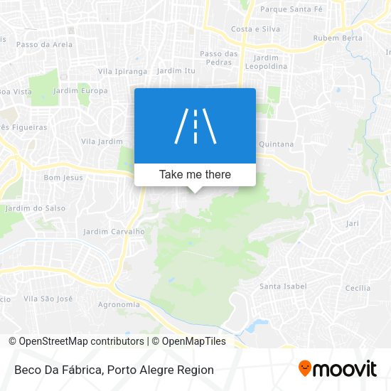 Beco Da Fábrica map
