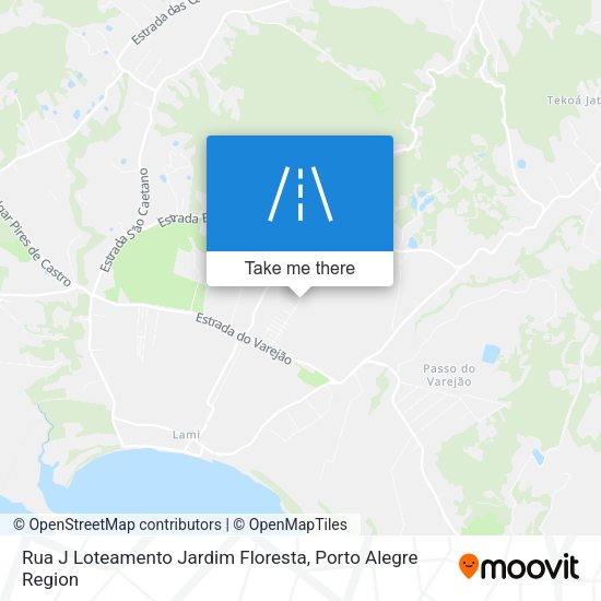 Rua J Loteamento Jardim Floresta map