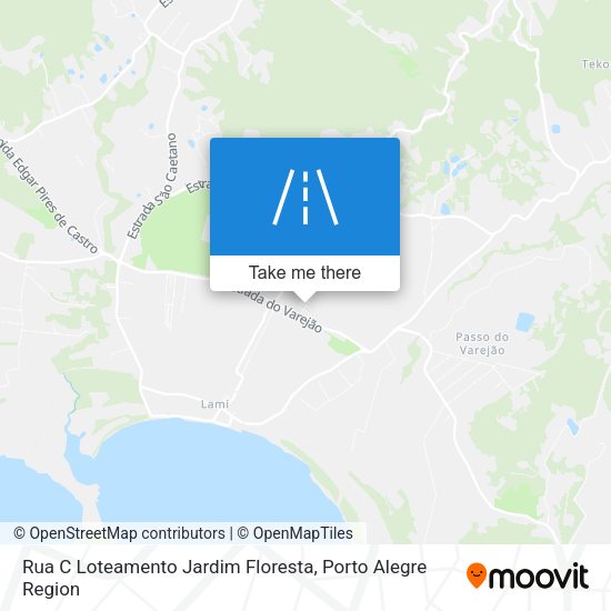 Rua C Loteamento Jardim Floresta map