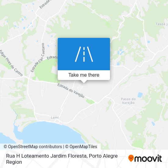 Rua H Loteamento Jardim Floresta map
