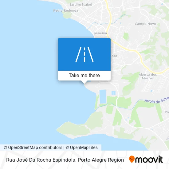 Rua José Da Rocha Espíndola map