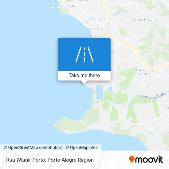Rua Wlanir Porto map