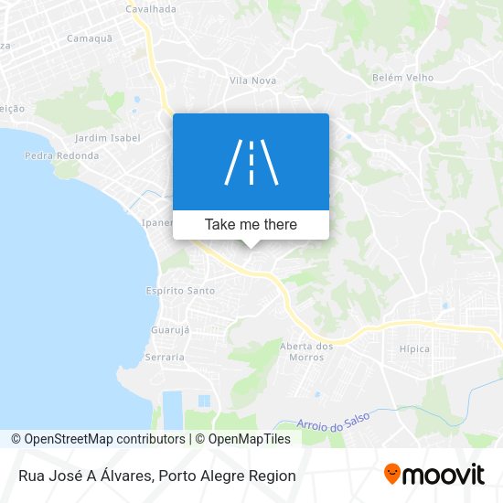 Rua José A Álvares map