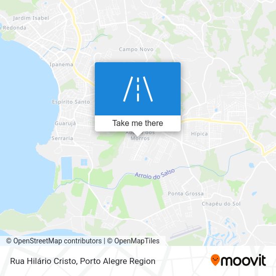 Rua Hilário Cristo map