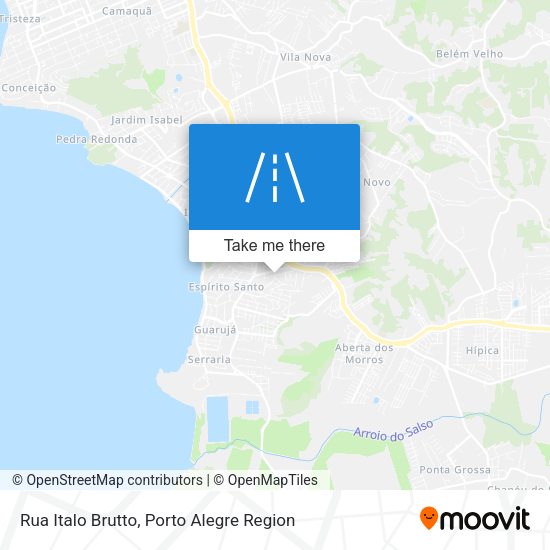 Rua Italo Brutto map