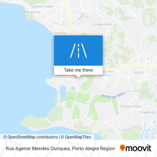 Rua Agenor Mendes Ouriques map