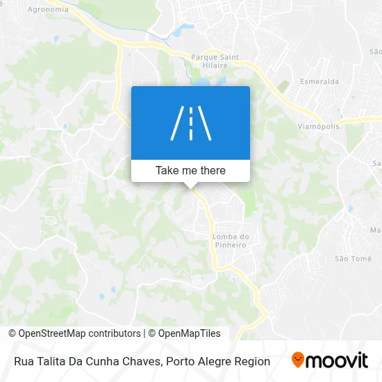 Rua Talita Da Cunha Chaves map