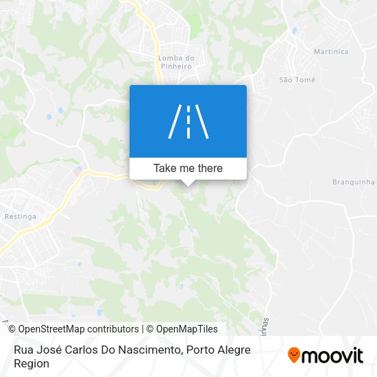 Rua José Carlos Do Nascimento map