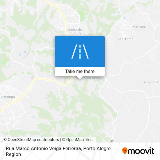 Rua Marco Antônio Veiga Ferrerira map