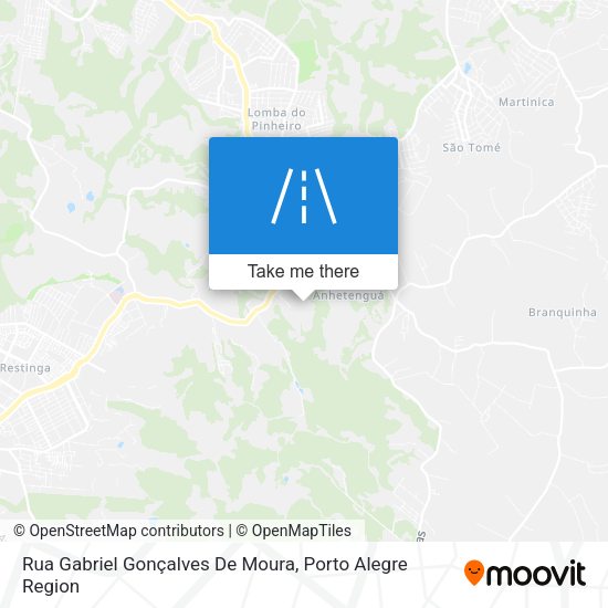 Rua Gabriel Gonçalves De Moura map