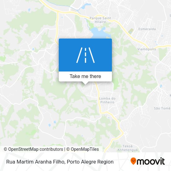 Rua Martim Aranha Filho map