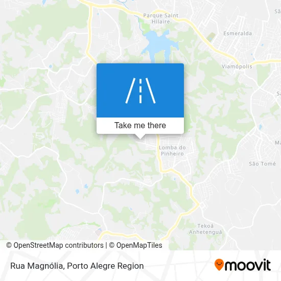 Rua Magnólia map