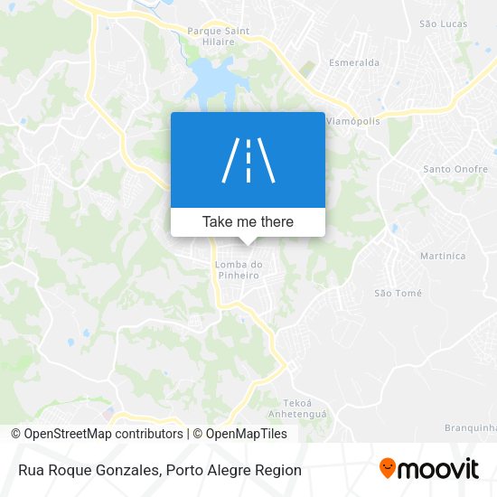 Rua Roque Gonzales map