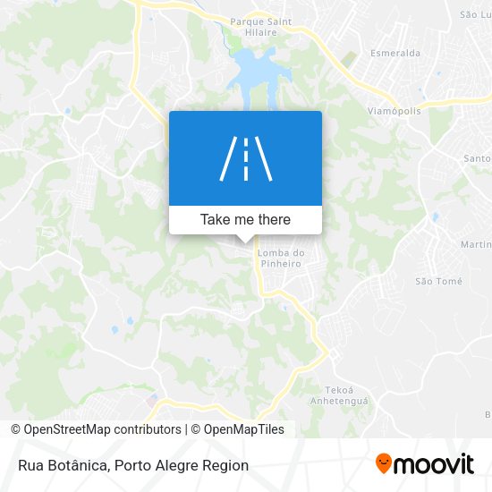 Rua Botânica map