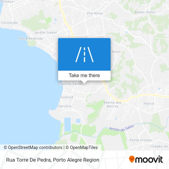 Rua Torre De Pedra map