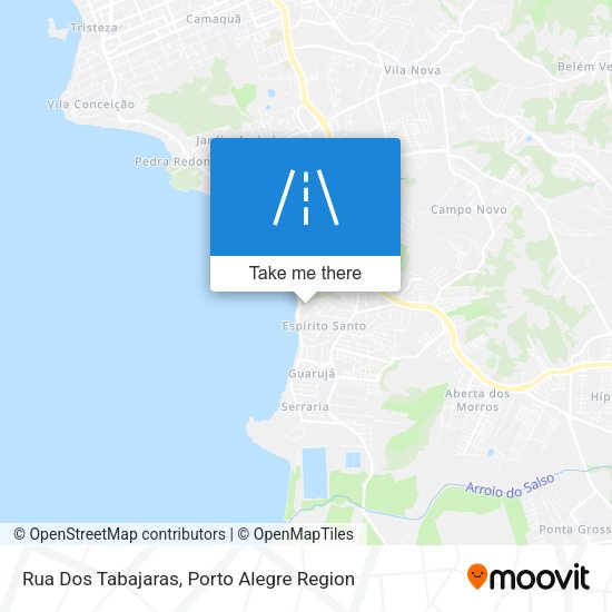 Rua Dos Tabajaras map
