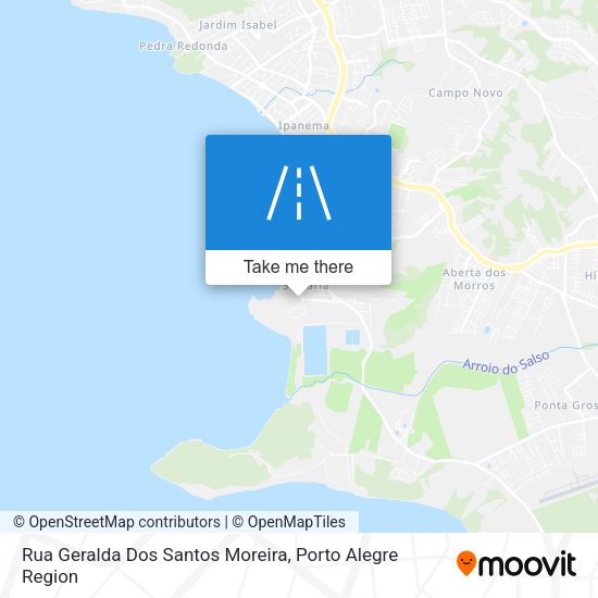 Rua Geralda Dos Santos Moreira map