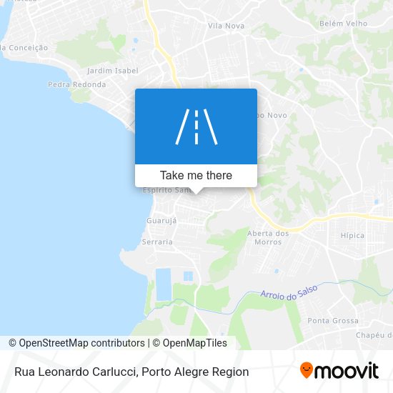 Rua Leonardo Carlucci map