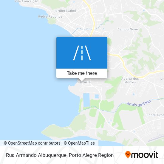 Rua Armando Albuquerque map