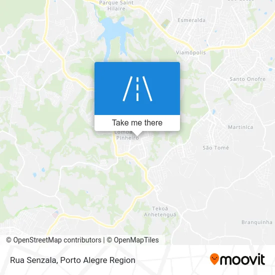 Rua Senzala map