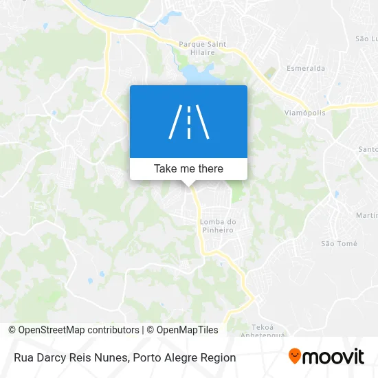 Rua Darcy Reis Nunes map