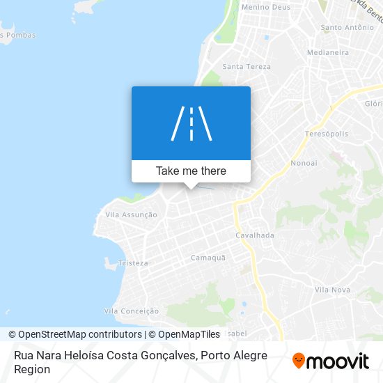 Rua Nara Heloísa Costa Gonçalves map