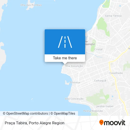 Praça Tabira map