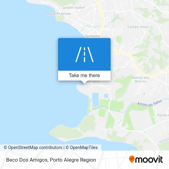 Beco Dos Amigos map