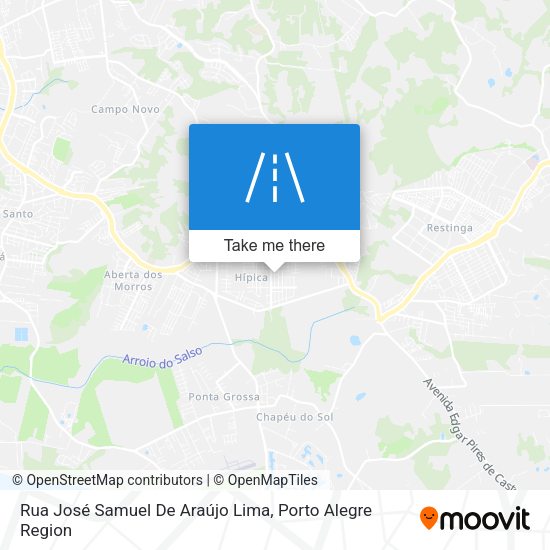 Rua José Samuel De Araújo Lima map