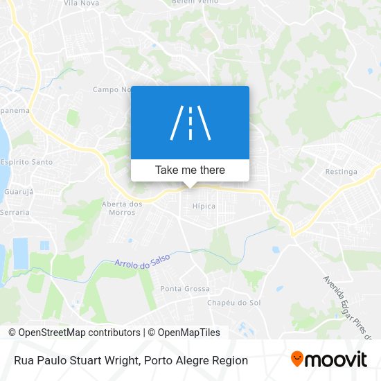 Rua Paulo Stuart Wright map