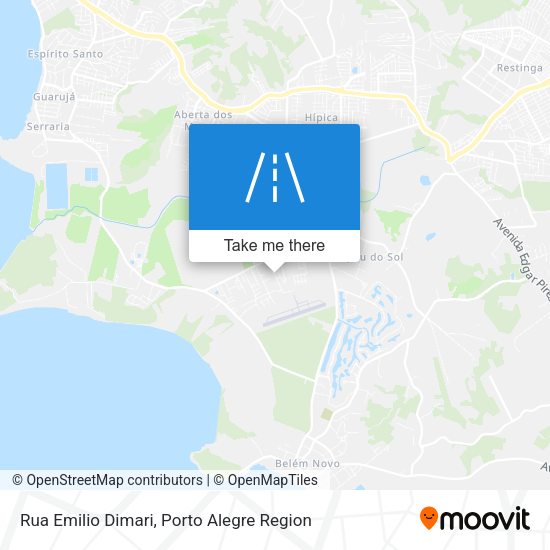 Rua Emilio Dimari map