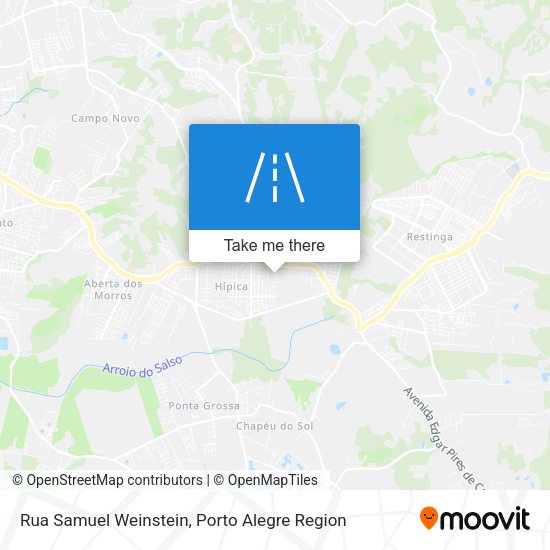 Rua Samuel Weinstein map