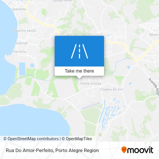 Rua Do Amor-Perfeito map