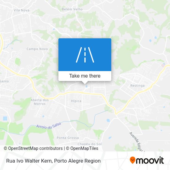 Rua Ivo Walter Kern map