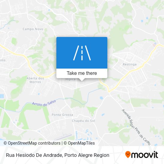 Rua Hesiodo De Andrade map