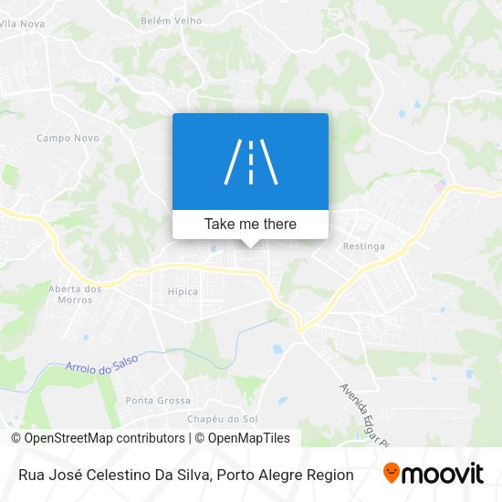 Rua José Celestino Da Silva map