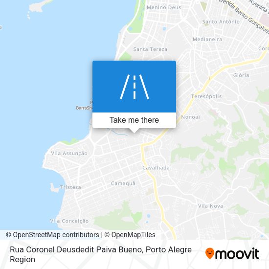 Rua Coronel Deusdedit Paiva Bueno map