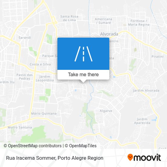 Rua Iracema Sommer map